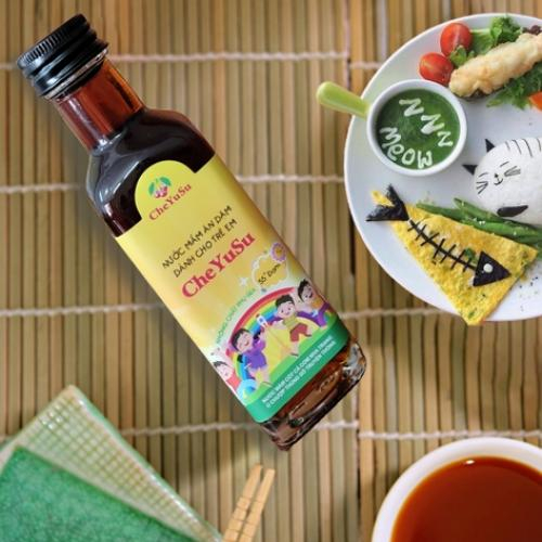 Nước Mắm Ăn Dặm Cheyusu Dành Cho Trẻ Em - Chai 110ml